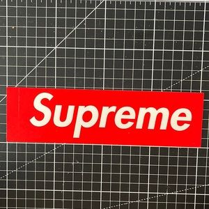 AUTHENTIC SUPREME STICKER